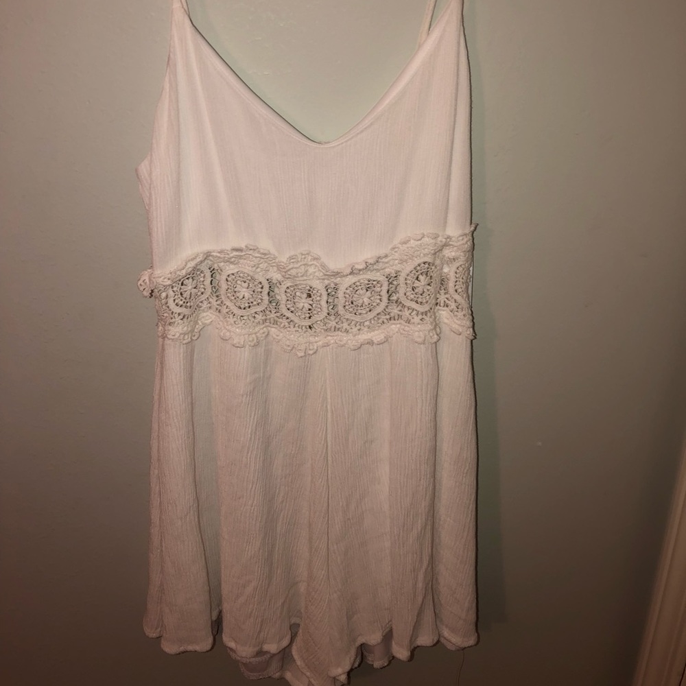 white romper